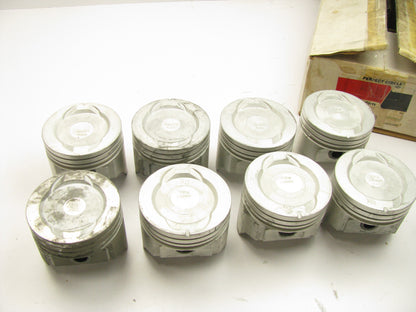 (8) Perfect Circle TC1917-060 Engine Pistons .060'' - 1975-1976 Ford 351W Windsor