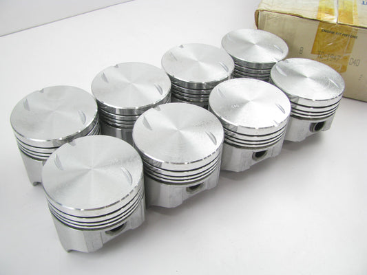 (8) Perfect Circle TC1947 .040 Engine Pistons - Standard 1980-1984 GM 6.0L