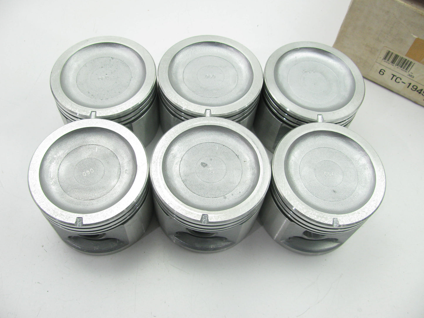 (6) Perfect Circle TC-1949A-060 Engine Piston .060'' 1975-1987 Buick 3.8L-V6