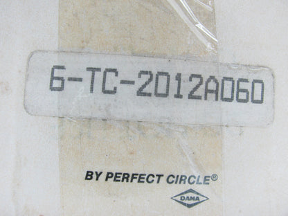 (6) Perfect Circle TC-2012A-060 Engine Piston .060'' 1980-1984 GM 3.8L-V6