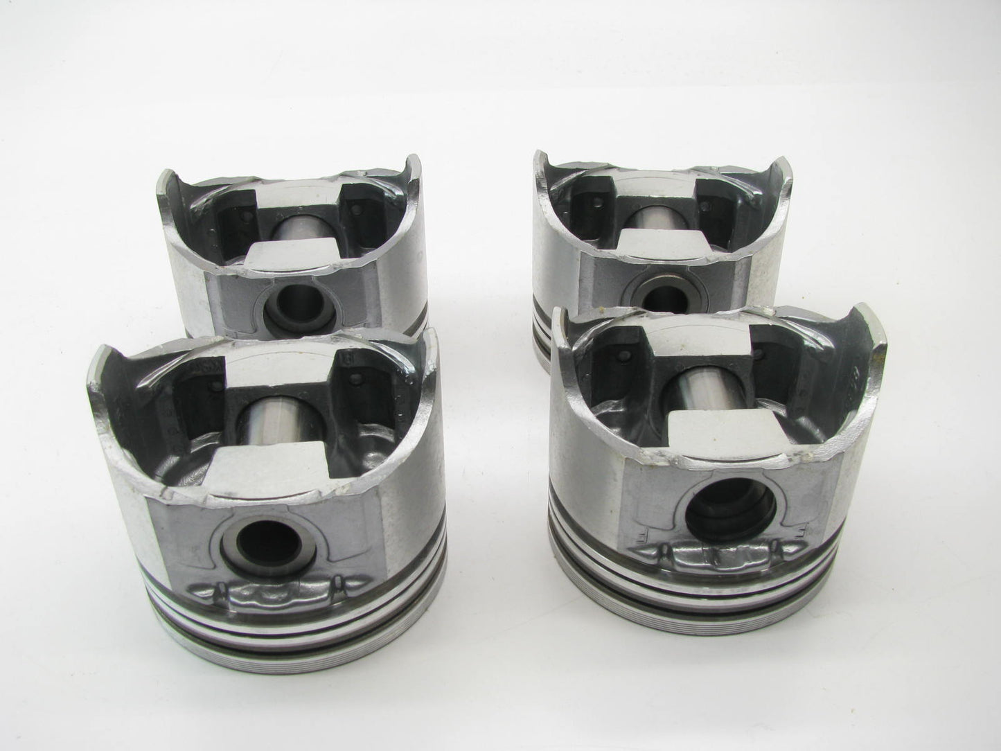 (4) Perfect TC-2115-030 RH Bank Piston .030'' For 1978-85 Oldsmobile 350N Diesel