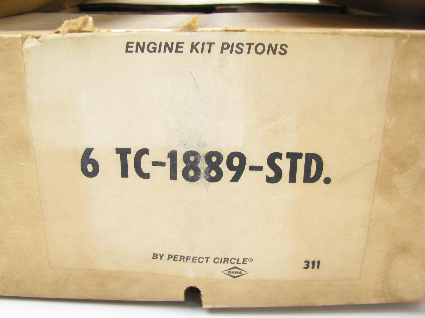 (6) Perfect Circle TC1889 Engine Piston STD For 1970-1988 Chevrolet GMC 292-L6