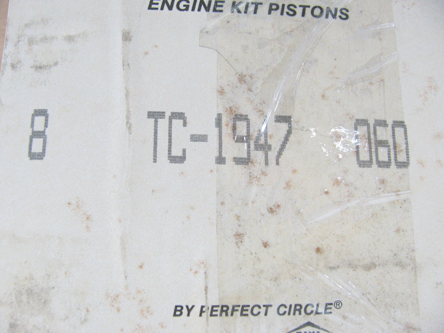 (8) Perfect Circle TC1947-060 Engine Piston .060'' 1966-1985 Chevrolet GMC 366-V8