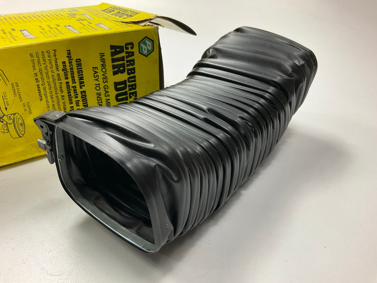 Perfect Parts AD-11B Carburetor Air Duct Hose (Rectangular) For AMC & Ford