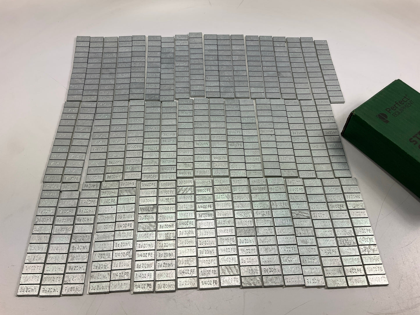 Adhesive Wheel Weights .25 Oz Each Segment - Box Of 52 Pcs