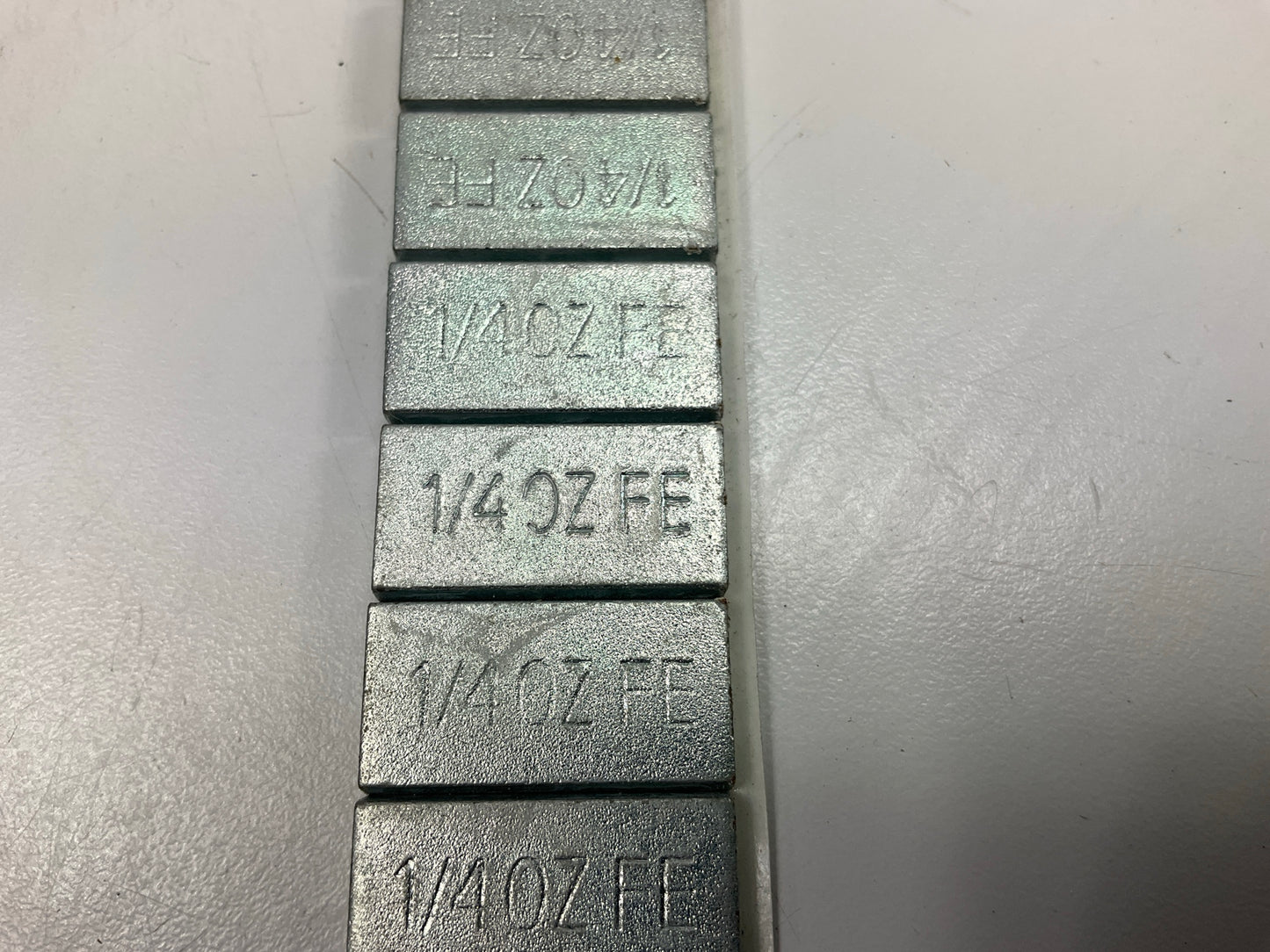 Adhesive Wheel Weights .25 Oz Each Segment - Box Of 52 Pcs