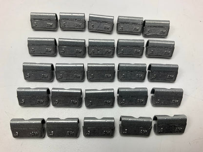 Perfect Wheel Weights AW050N Wheel Weights .50 Oz - Box Of 25 Pcs