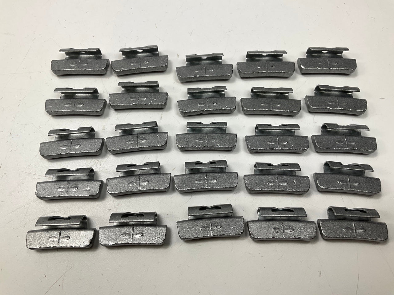 (25) Perfect Wheel Weights AW100N Lead Coated Clip On Wheel Weights, 1.00oz