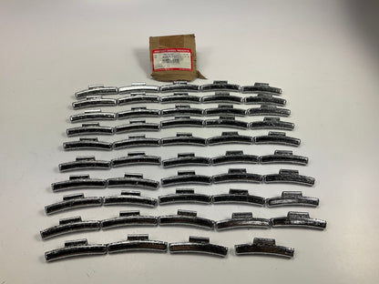 (49) Perfect Wheel Weights AW175C Chrome Clip On Wheel Weights, 1.75oz