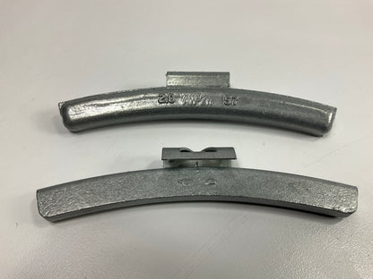 (25) Perfect Wheel Weights AW200Z Zinc Coated Clip On Wheel Weights, 2.00oz