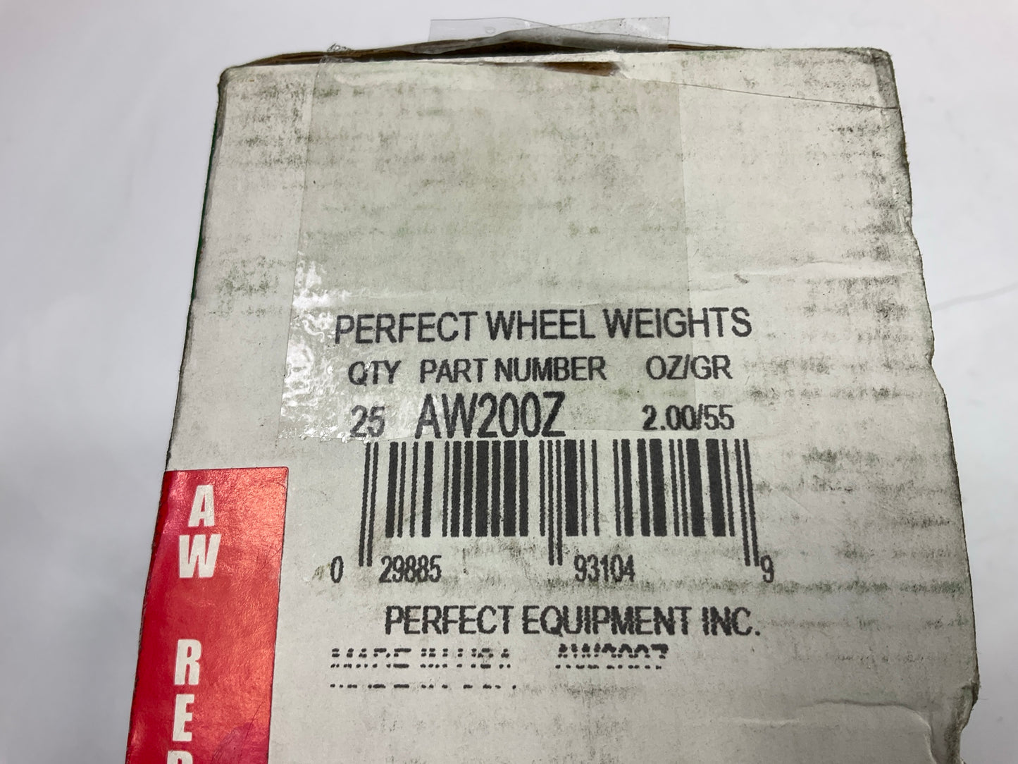 (25) Perfect Wheel Weights AW200Z Zinc Coated Clip On Wheel Weights, 2.00oz