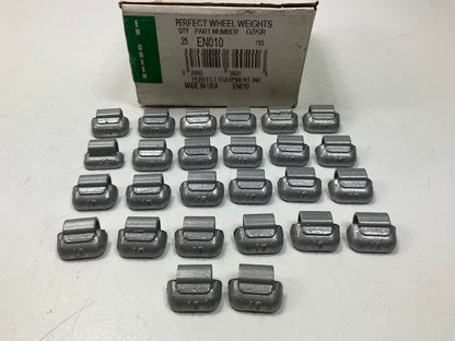 Perfect Wheel Weights EN010 Wheel Weights 10 Gr - Box Of 25 Pcs