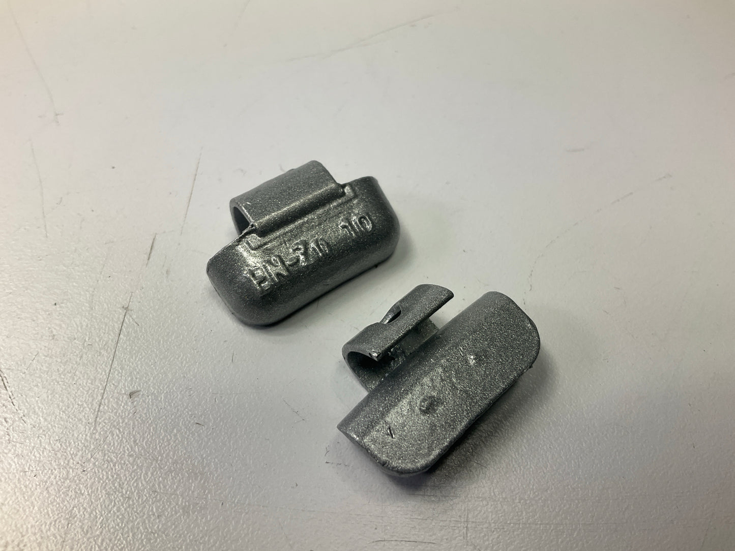(25) Perfect Wheel Weights EN010Z Zinc Coated Clip On Wheel Weights, 10g