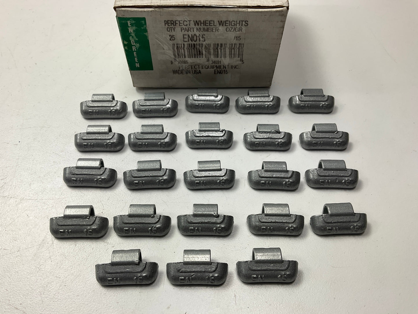 Perfect Wheel WeightsEN015 Wheel Weights 15 Gr - Box Of 25 Pcs