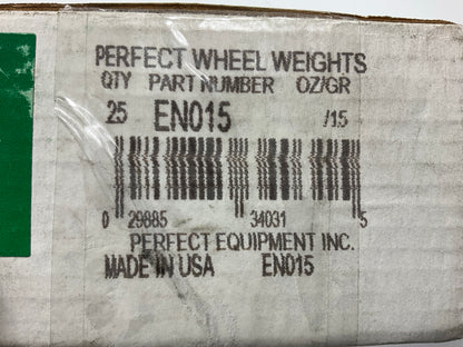 Perfect Wheel WeightsEN015 Wheel Weights 15 Gr - Box Of 25 Pcs