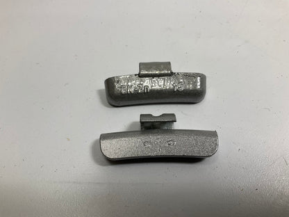 (25) Perfect Wheel Weights EN015Z Zinc Coated Clip On Wheel Weights, 15g