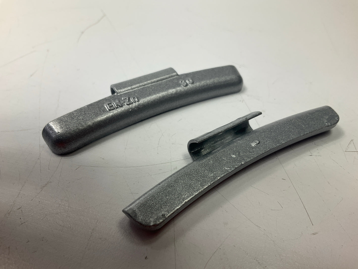 (25) Perfect Wheel Weights EN030Z EN Type Clip On Wheel Weight Zinc Coated, 30g.