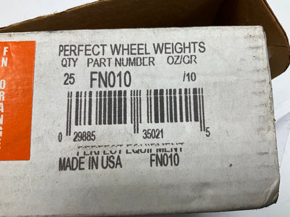 Perfect Wheel Weights FN010 Wheel Weights 10 Gr - Box Of 25 Pcs