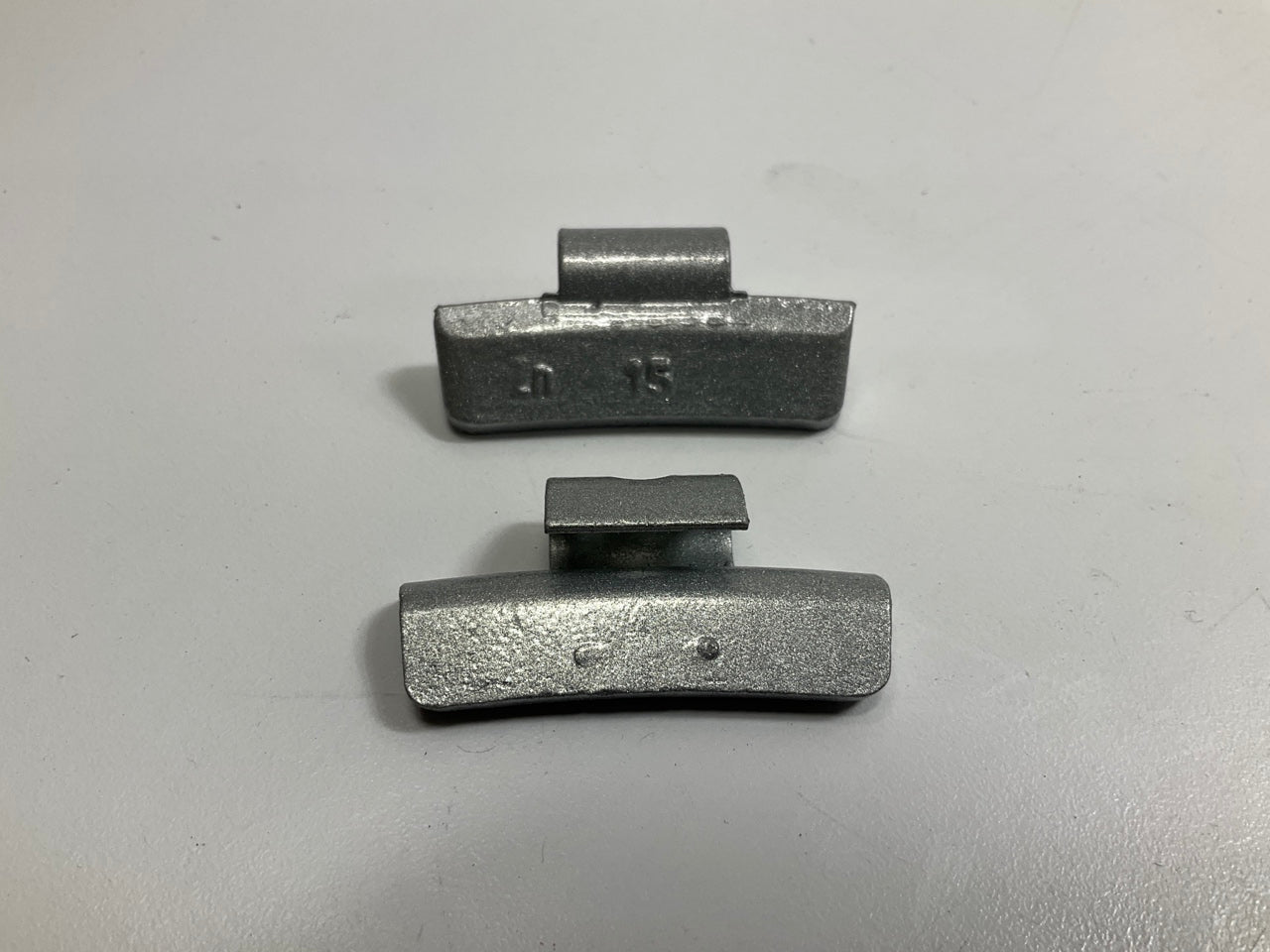 (25) Perfect Wheel Weights IAW015Z Zinc Coated Clip On Wheel Weights, 15g