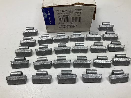 Perfect Wheel Weights IAW020 Wheel Weights 20 Gr - Box Of 25 Pcs