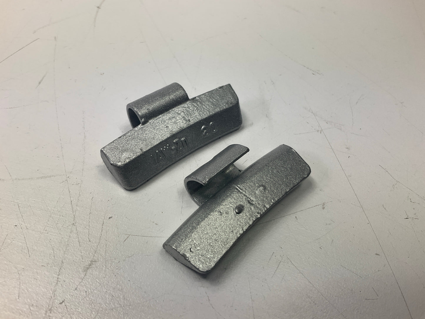 (25) Perfect Wheel Weights IAW020Z Zinc Coated Clip On Wheel Weights, 20g