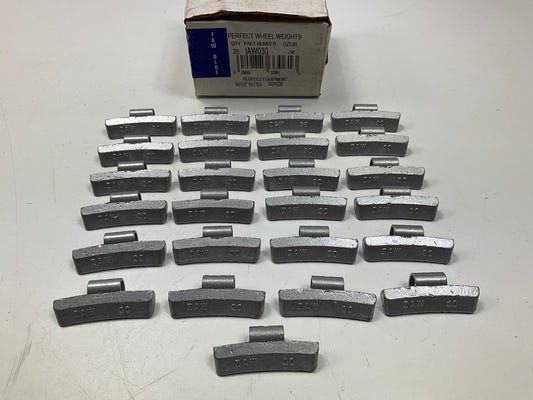 Perfect Wheel Weights IAW030 Wheel Weights 30 Gr - Box Of 25 Pcs