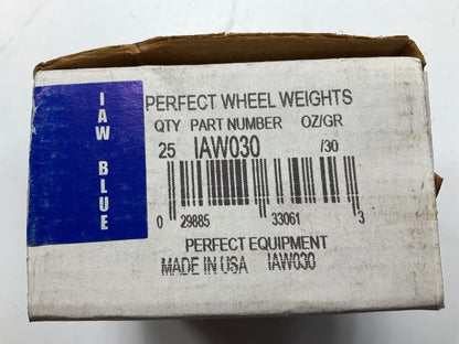 Perfect Wheel Weights IAW030 Wheel Weights 30 Gr - Box Of 25 Pcs