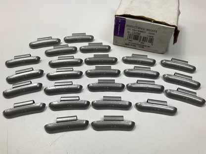 Perfect Wheel Weights LH100 Wheel Weights 1 Oz - 25 Pcs Total