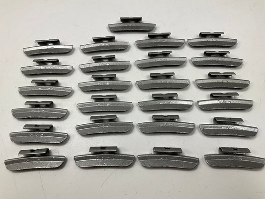 Perfect Wheel Weights LH100 Wheel Weights 1 Oz - 25 Pcs Total
