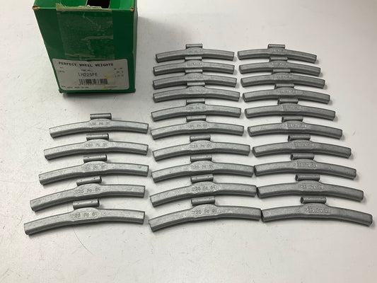 Perfect Wheel Weights LH225FE Wheel Weights 2.25 Oz - Box Of 25 Pcs