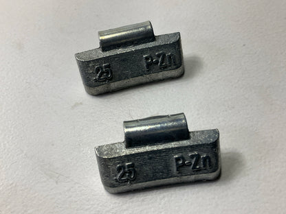 Perfect Wheel Weights P025ZU - UNCOATED Wheel Weights 0.25 Oz - Box Of 24