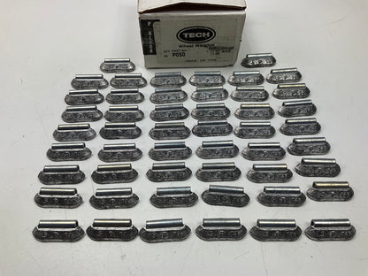 Perfect Wheel Weights P050 P Style Uncoated Lead Wheel Weight 0.50oz - Box Of 50