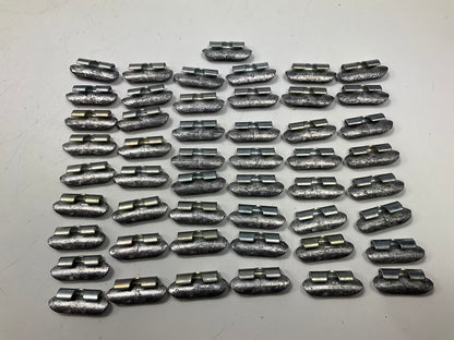 Perfect Wheel Weights P050 P Style Uncoated Lead Wheel Weight 0.50oz - Box Of 50