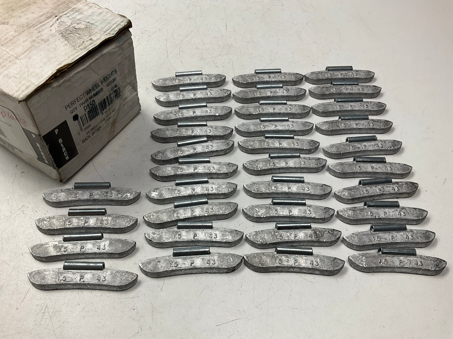 Perfect Wheel Weights P150 Wheel Weights 1.50 Oz - Box Of 34