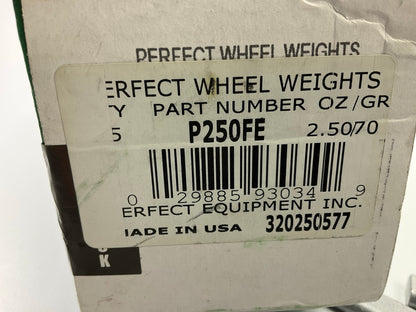 Perfect Wheel Weights P250FE Wheel Balancing Weights 2.50 Oz - Box Of 25