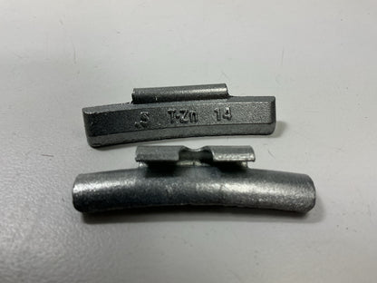 Perfect T050Z 1/2 Oz Coated Zinc Wheel Weights 0.50 Oz - Pack Of 25