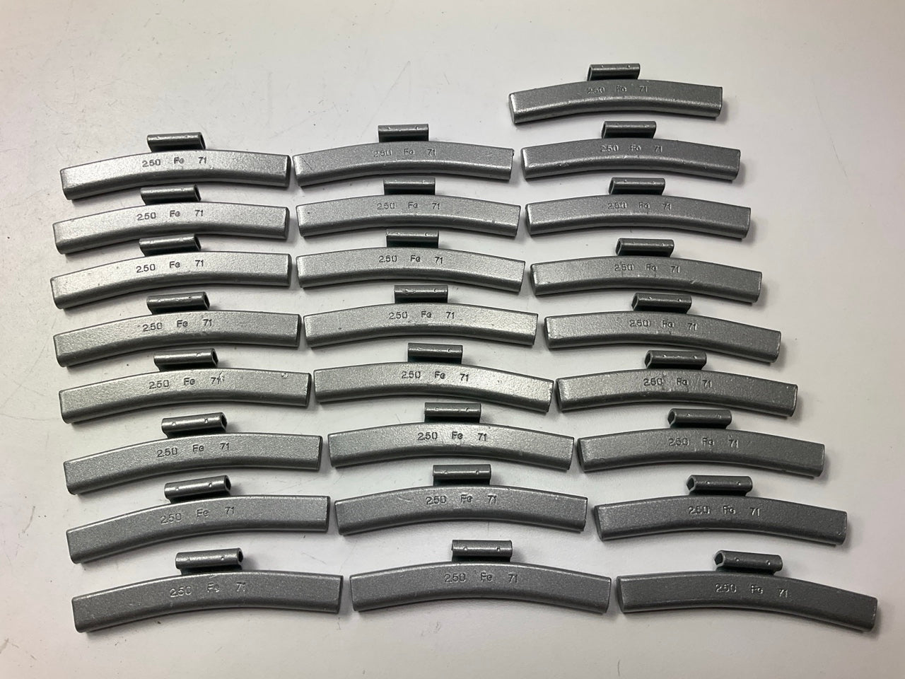 Perfect Wheel Weights T250FE Wheel Weights 2.50 Oz - Box Of 25 Pcs