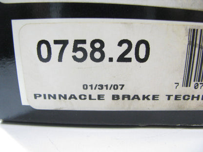 Performance Friction 0758-20 Performance Carbon Metallic Disc Brake Pads - Front