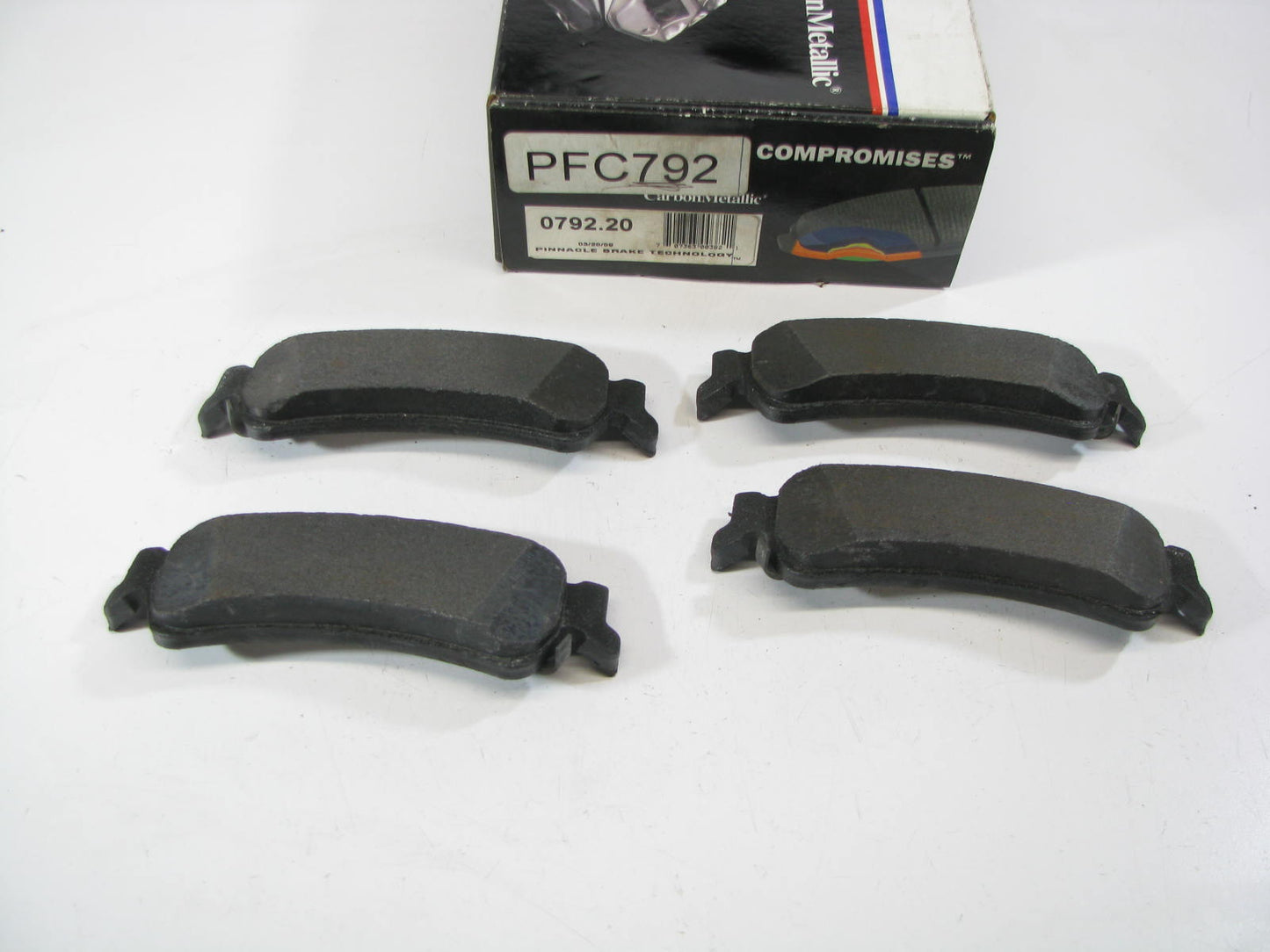 Performance Friction 0792-20 Carbon Metallic Disc Brake Pad Set - Rear