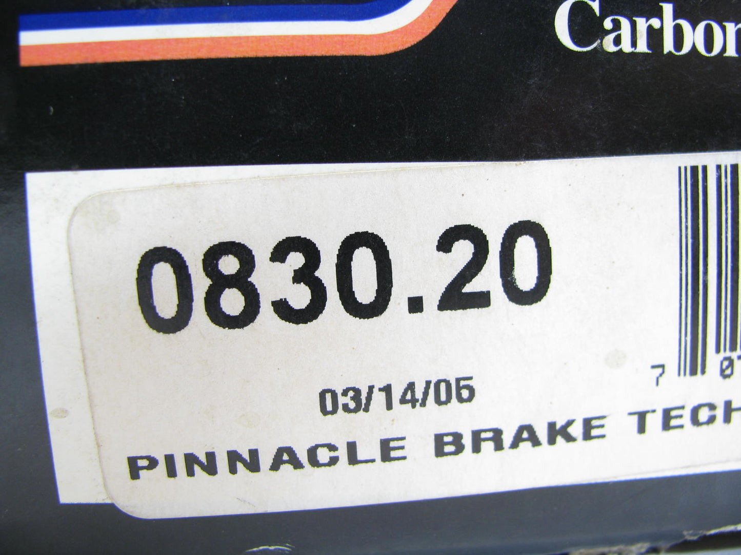 Performance Friction 083020 Carbon Metallic Brake Pad Set - Front