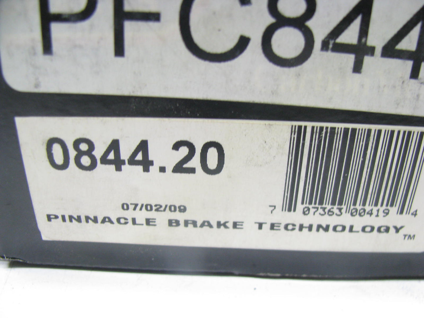 Performance Friction 0844-20 Carbon Metallic Disc Brake Pads - Front