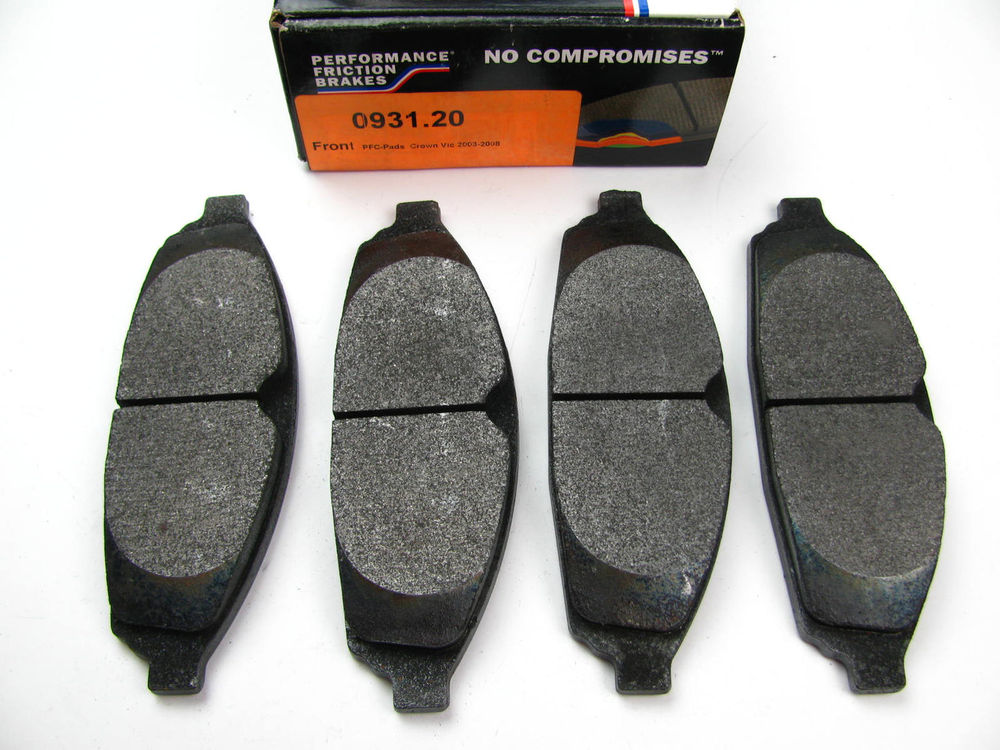 Performance Friction 0931.20 Front Brake Pads Carbon Metallic Brake Pads