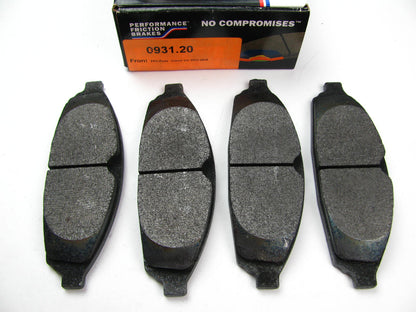 Performance Friction 0931.20 Front Brake Pads Carbon Metallic Brake Pads