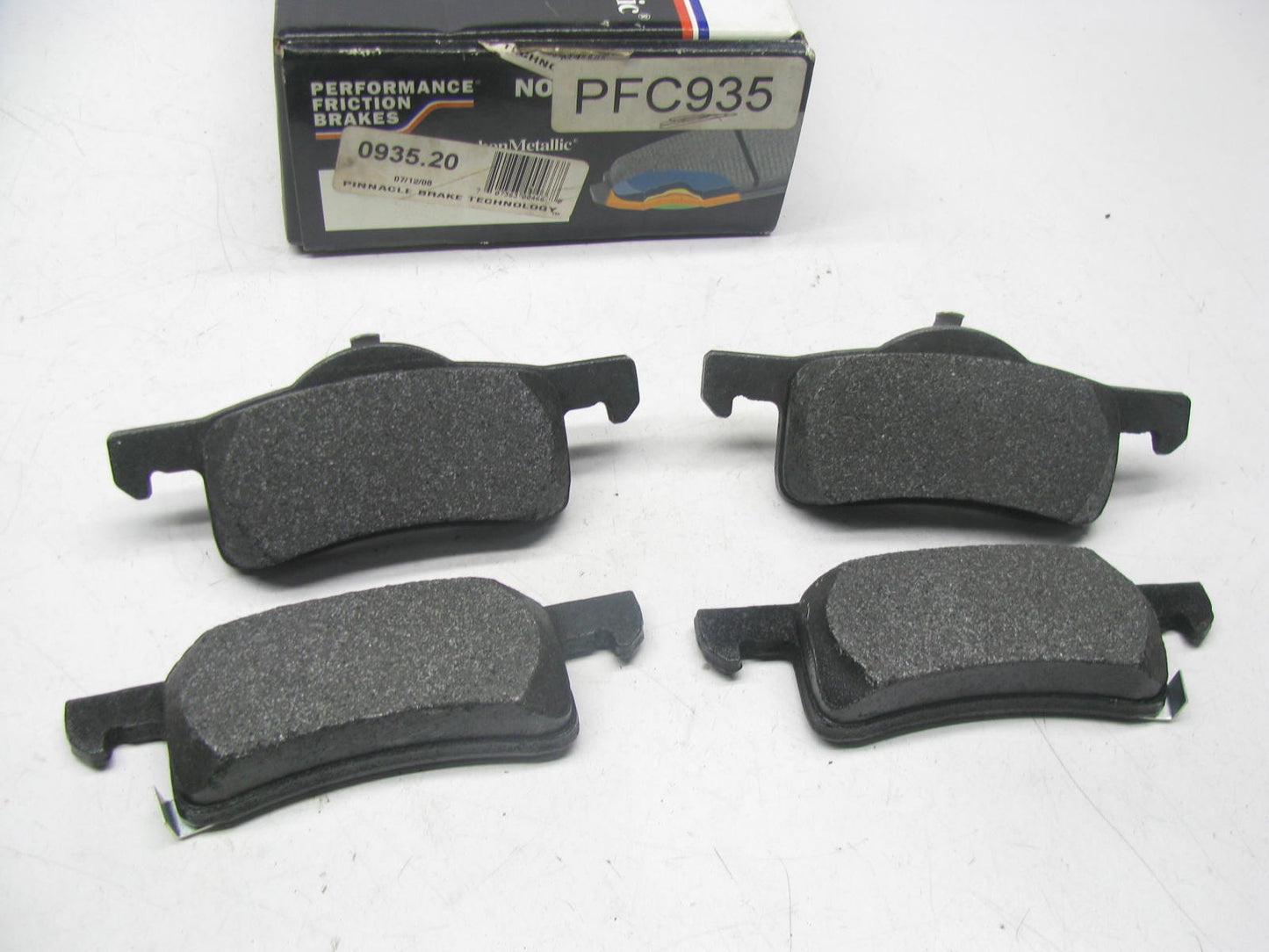 Performance Friction 0935-20 Carbon Metallic Disc Brake Pads - Rear