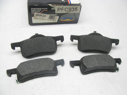 Performance Friction 0935-20 Carbon Metallic Disc Brake Pads - Rear
