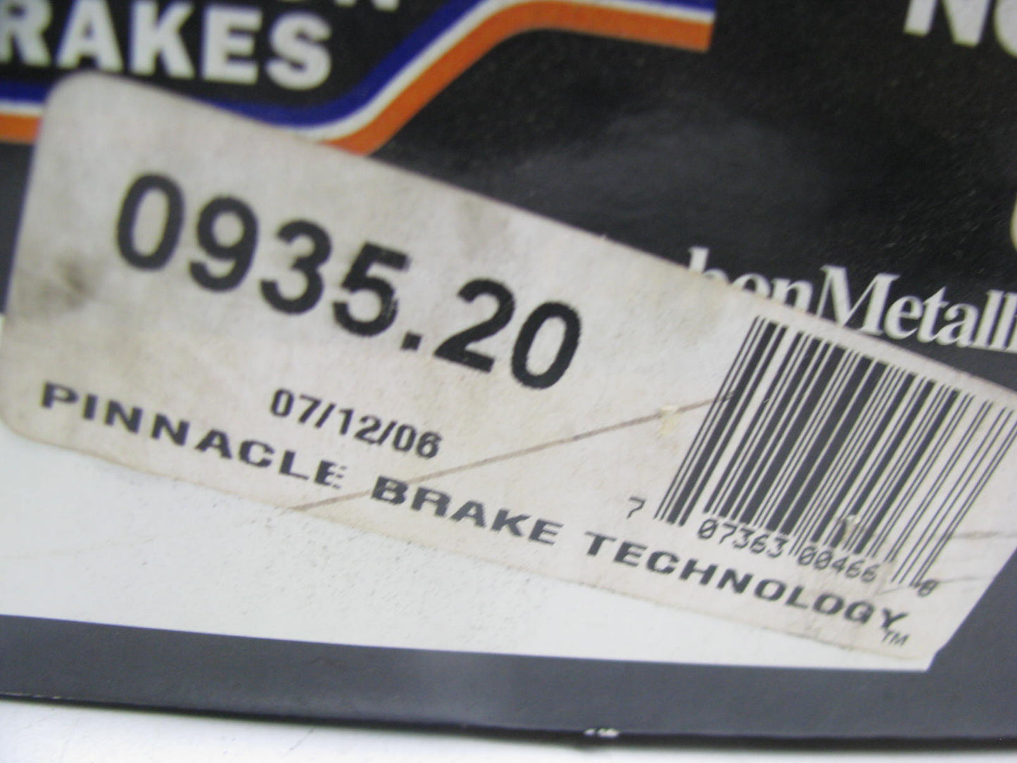 Performance Friction 0935-20 Carbon Metallic Disc Brake Pads - Rear