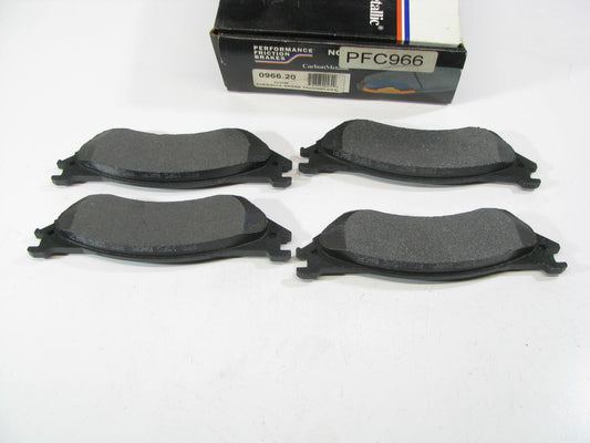 Performance Friction 0966-20 Carbon Metallic Disc Brake Pads - Front