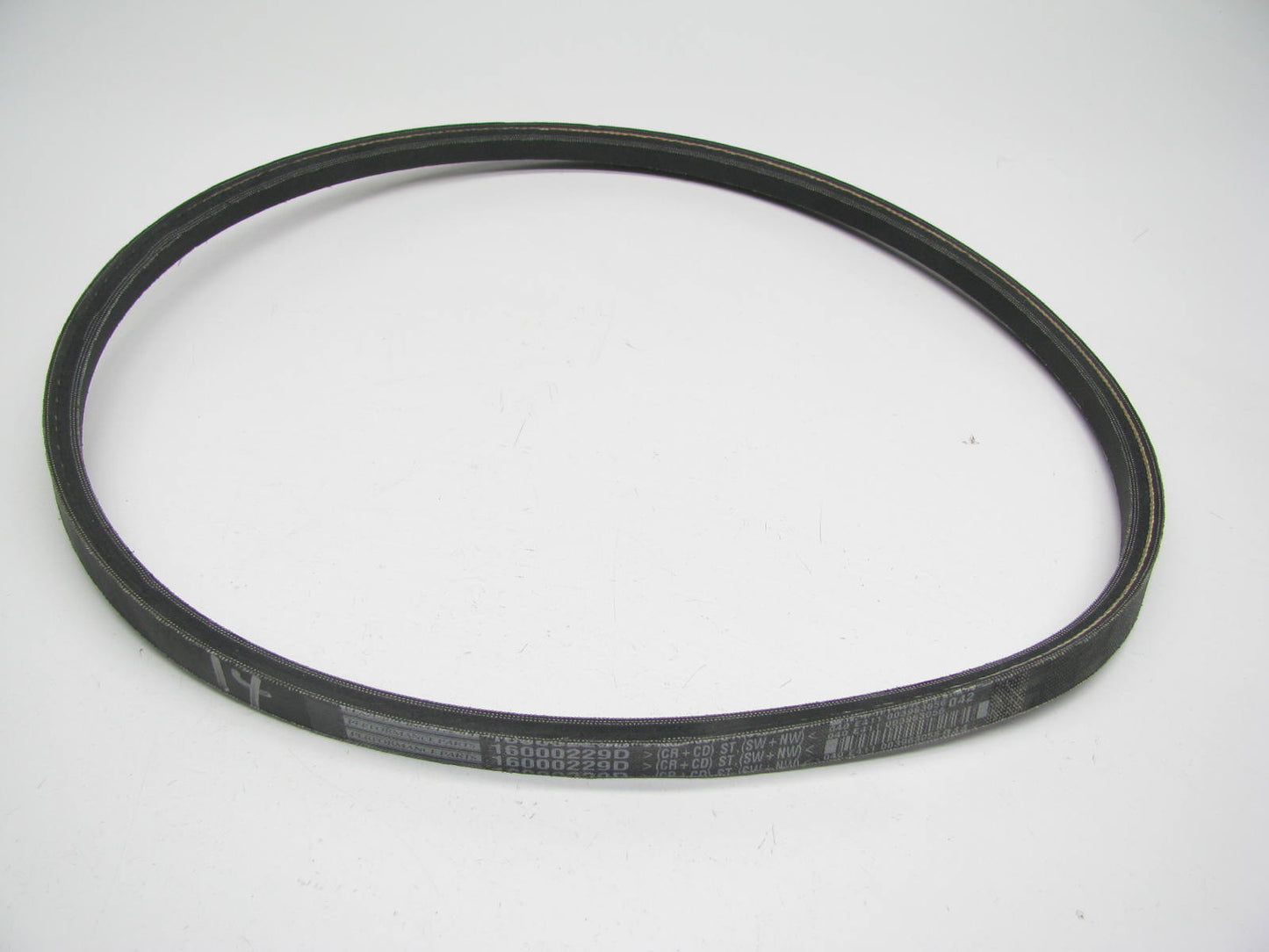 16000229D V-Belt For Reefer Compressor Carrier Supra 850, Replaces 50-60198-15