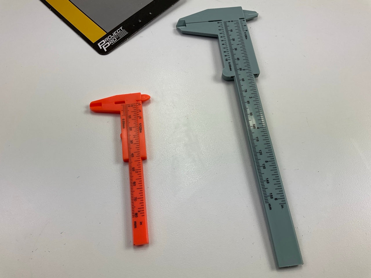 Performance Tool 1155 Measuring Plastic Caliper Set, 4-Inch And 6-Inch