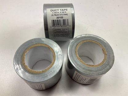 (3) Rolls - Performance Tool 20102 Duct Tape 1-7/8'' X 30 Feet